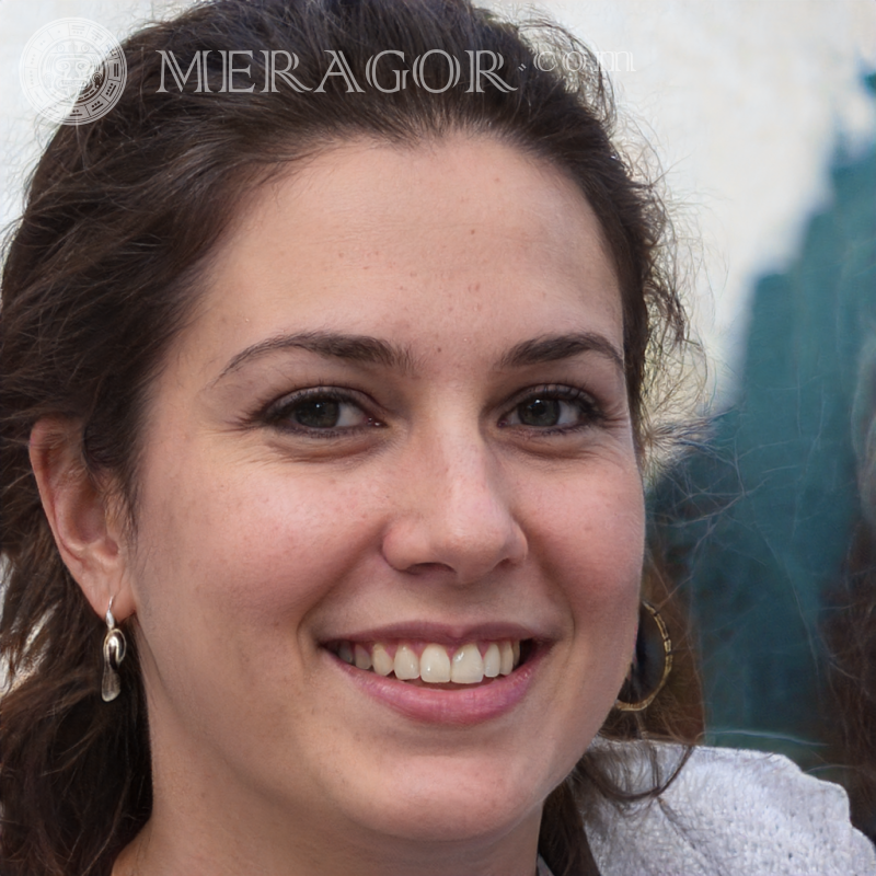 Лицо в виде аватарки Бразильцы Женщины Лица, портреты