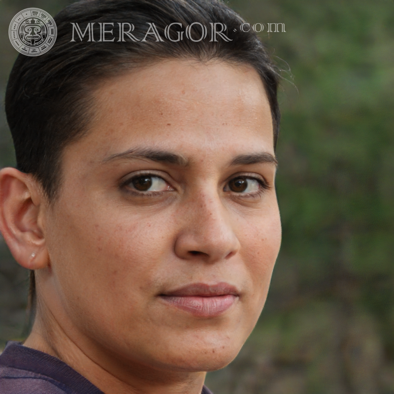 Porträtfoto mit lateinamerikanischen Gesichtern Brasilianer Frauen Gesichter, Porträts