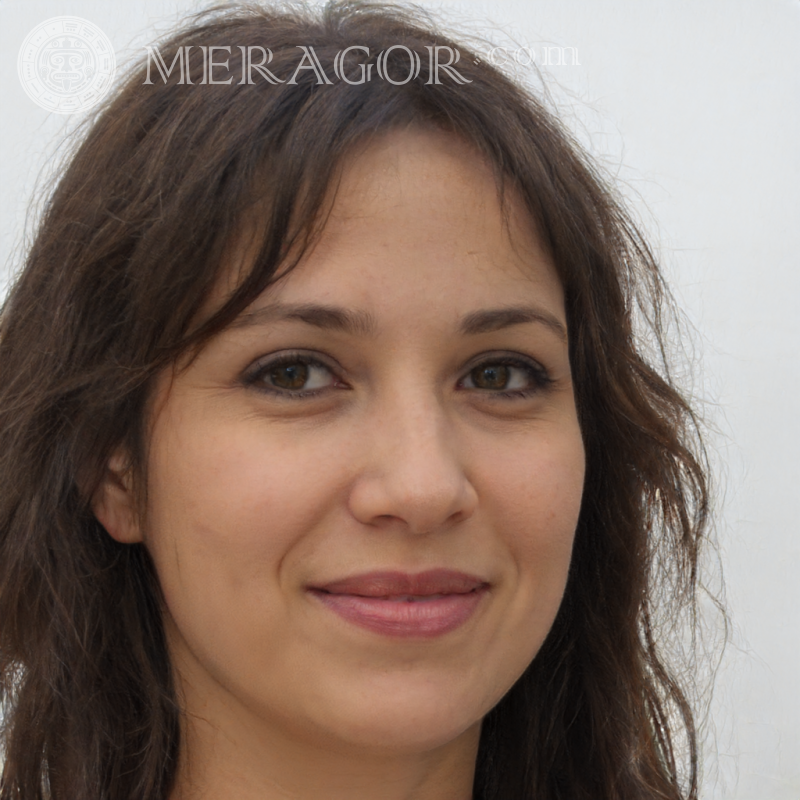 Beautiful profile photo of a woman Brazilians Women Faces, portraits