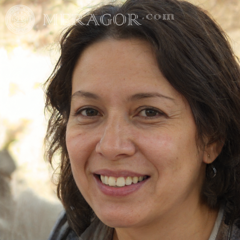 Profile photo of female latina Mexicans Women Faces, portraits