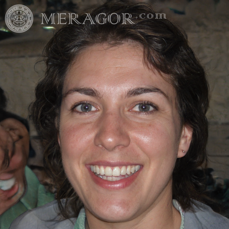 Женское лицо фото со вспышкой Итальянцы Европейцы Женщины