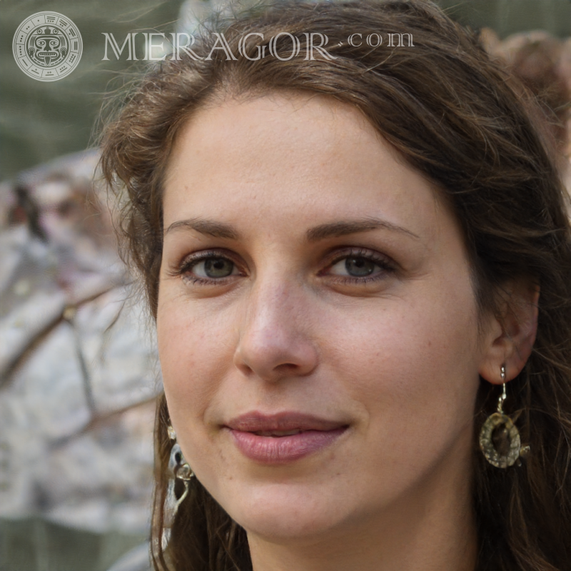 Женское лицо фото фотошоп Итальянцы Европейцы Женщины
