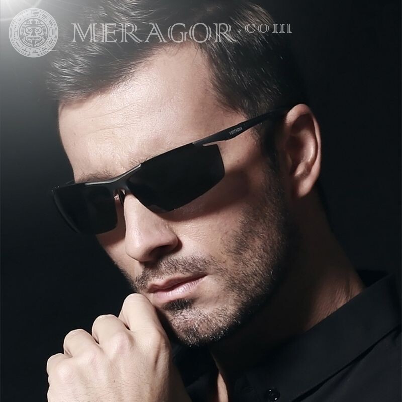Imagen para avatar gafas negras Caras, retratos Gafas Rostros de chicos