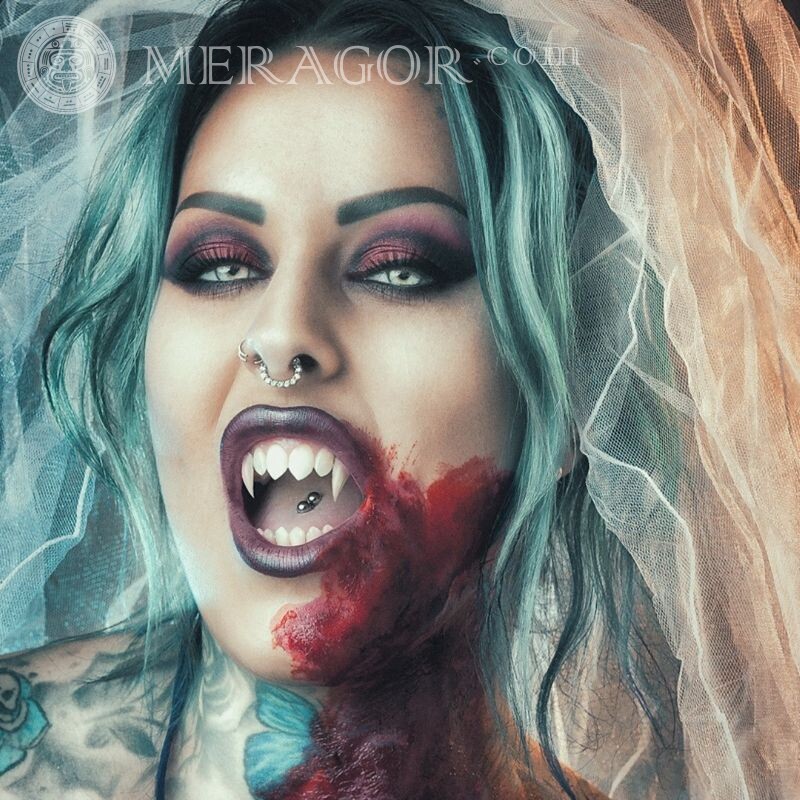 Avatar de vampiro de novia Vampiros Mujeres Caras, retratos