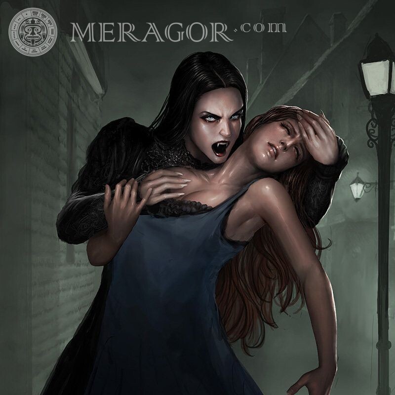 Image d'avatar d'attaque de vampire Vampires