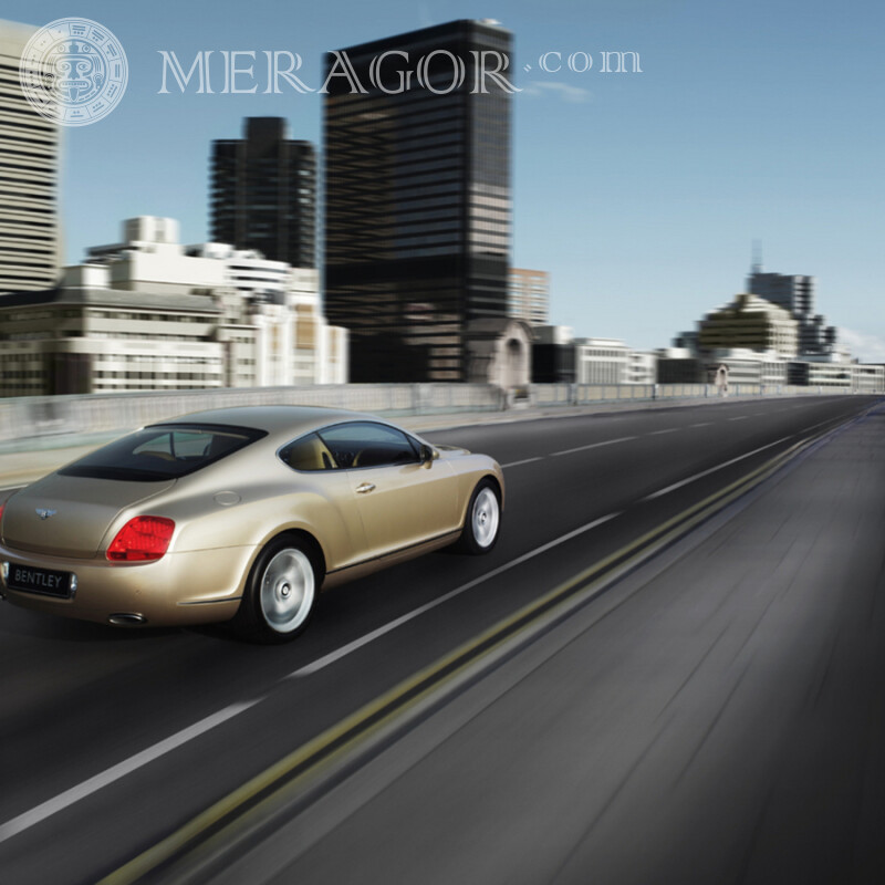 Bentley завантажити фотографію на аватар блогеру Автомобілі Транспорт
