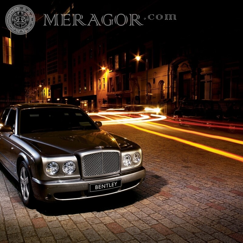 Laden Sie ein Foto eines coolen Bentley auf Ihr Profilbild herunter Autos Transport