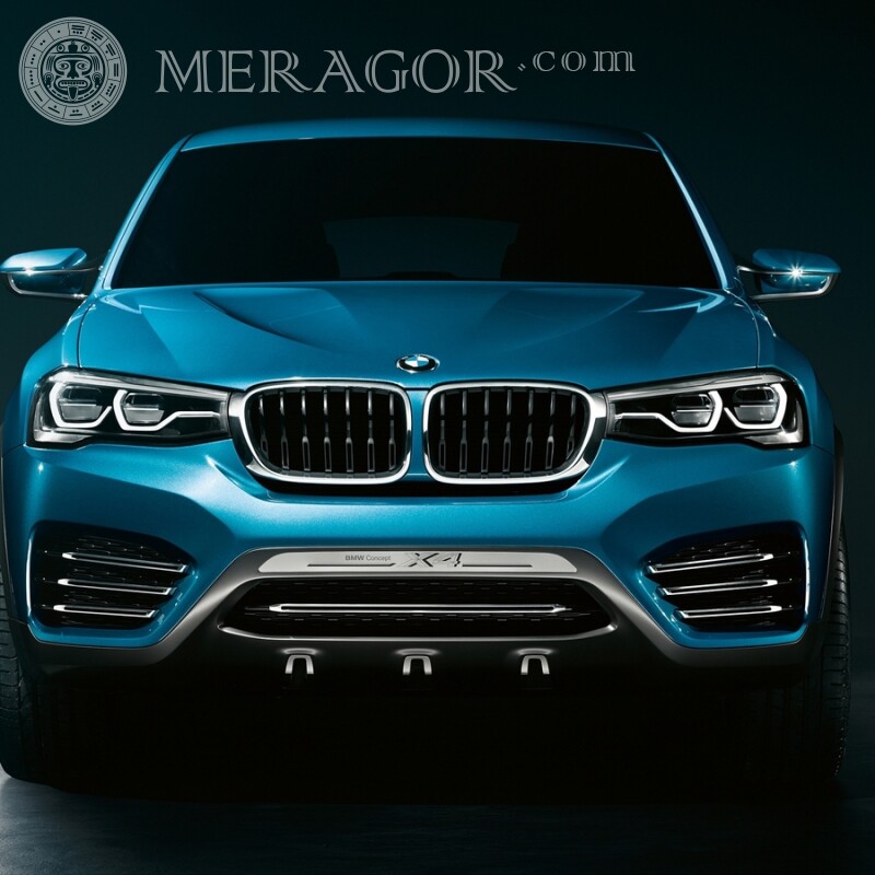 Завантажити фото спортивного BMW на аватарку Автомобілі Транспорт