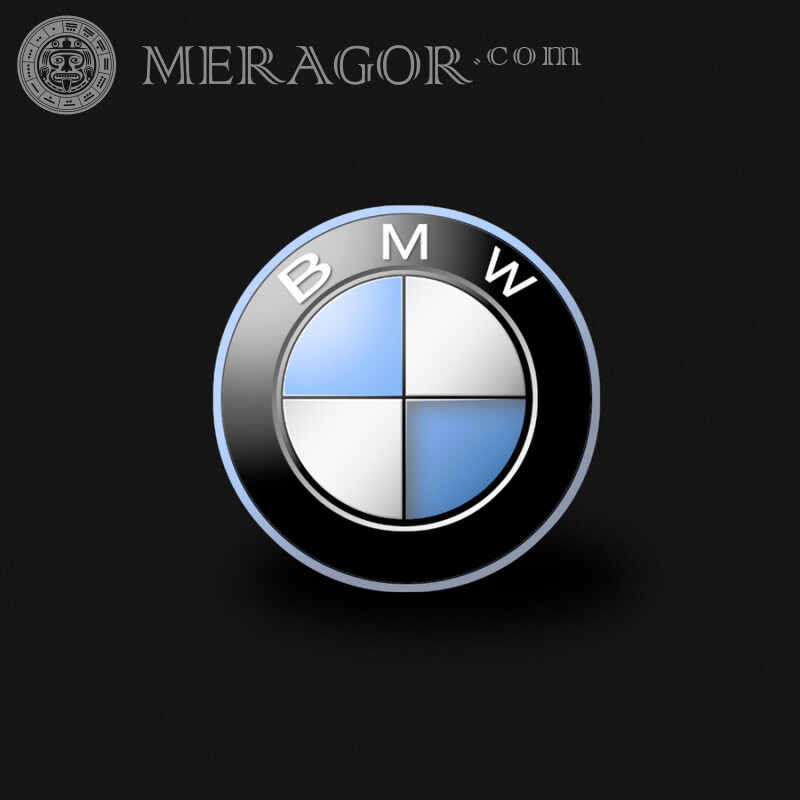 Значок БМВ на аву Emblèmes de voitures Les voitures Logos