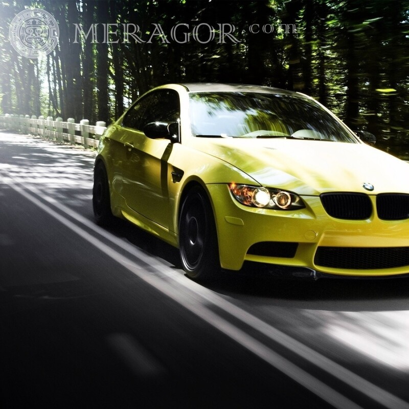 Фотография BMW скачать на аватарку Автомобили Транспорт