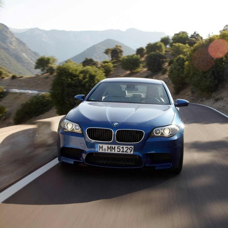 Download do carro BMW na foto do avatar no TikTok Carros Transporte