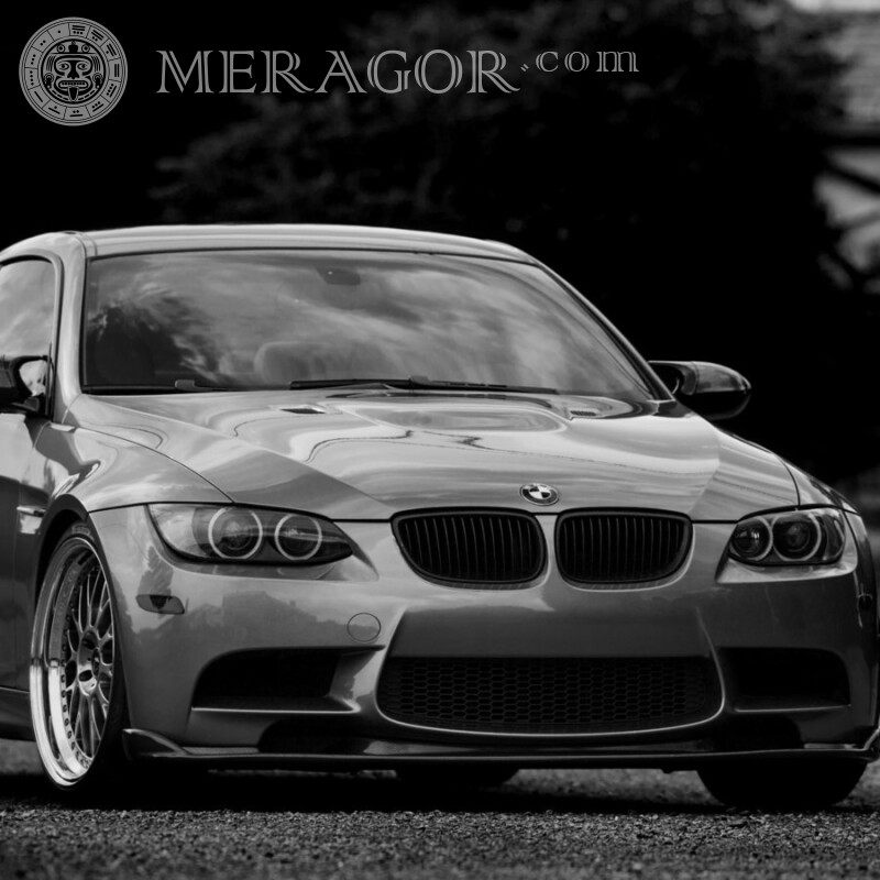 Descargar la foto de BMW para el avatar de Telegram Autos Transporte