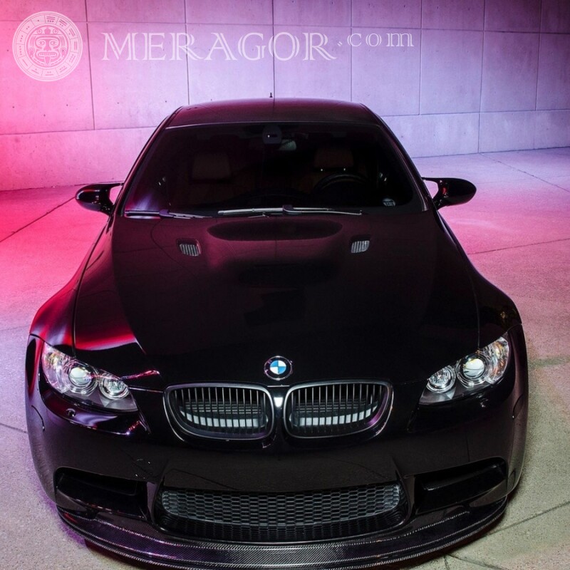 Baixe a foto do avatar do carro BMW no perfil Carros Transporte
