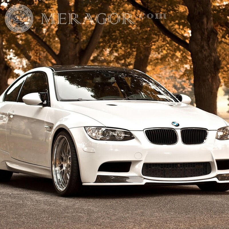 Фотка зухвала BMW на аватар для хлопця Автомобілі Транспорт