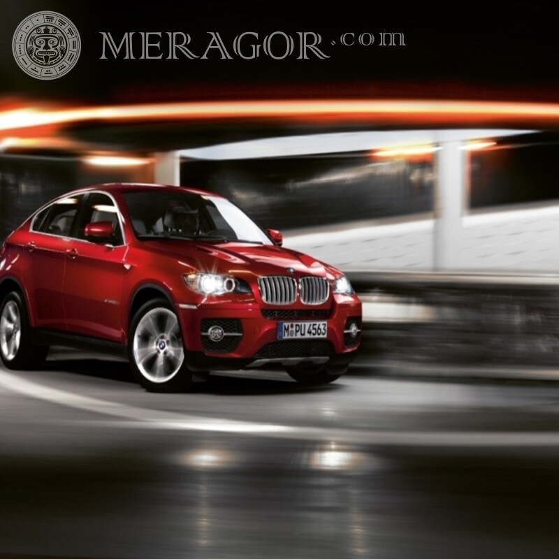 Foto tuning BMW descarga en avatar girl Autos Transporte