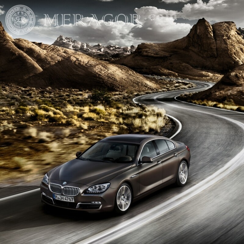 Foto BMW Download auf Avatar Kerl für soziale Netzwerke Autos Transport