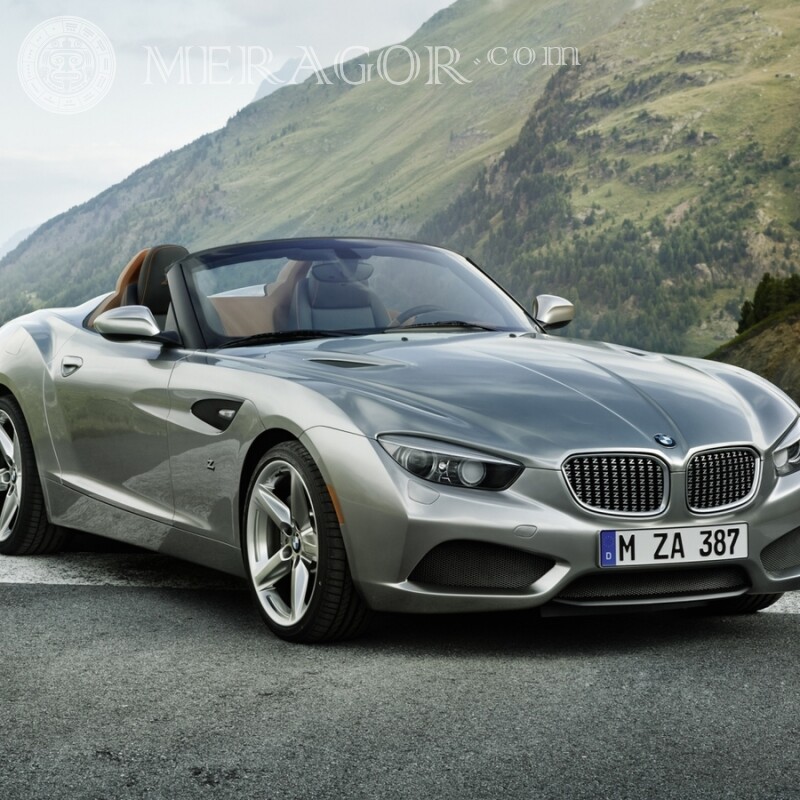 Фото зарядженого BMW скачати на аватарку для хлопця Автомобілі Транспорт