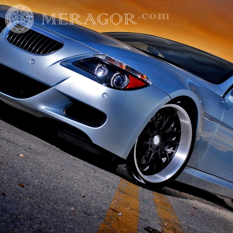 Аватар фотка швидкого BMW скачати для хлопця на Інстаграм Автомобілі Транспорт