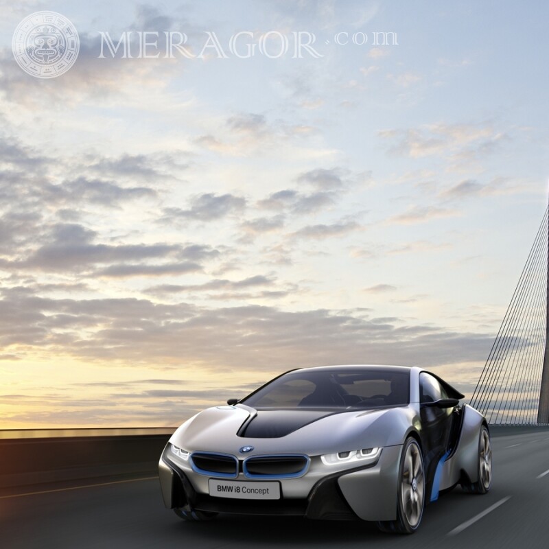 On the avatar BMW download a photo for a guy Cars Transport