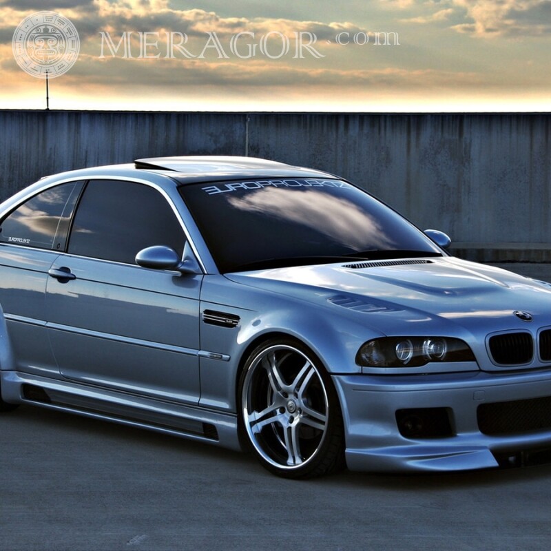 Фотографія крутий машини BMW на аватар для хлопця Автомобілі Транспорт