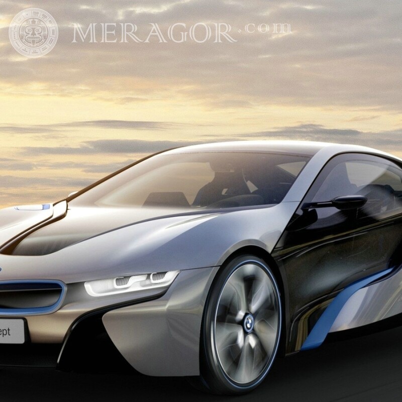 BMW Auto Download auf Avatar für einen Mann 18 Jahre alt Autos Transport