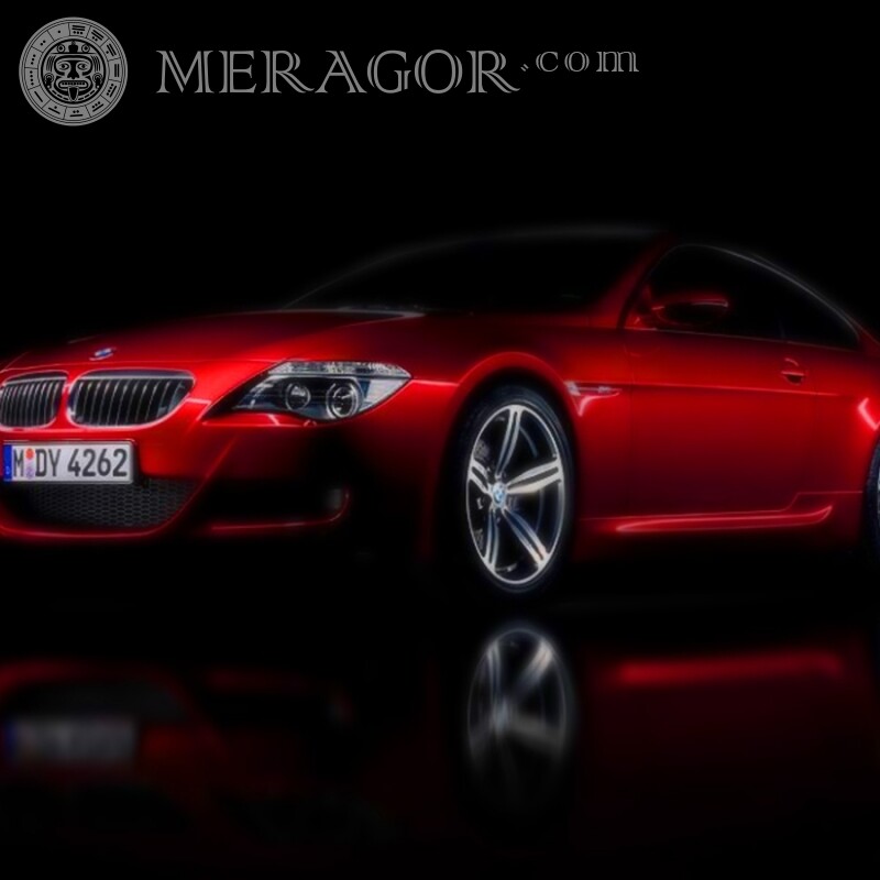 Foto de BMW no avatar para menina Carros Transporte