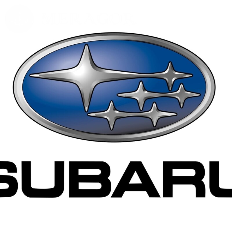Значок Субару на аву Эмблемы автомобилей Автомобили Логотипы