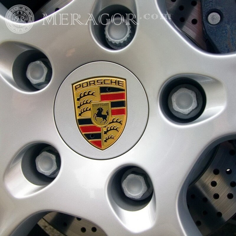 Insignia de avatar de Porsche Emblemas de coche Autos Logotipos