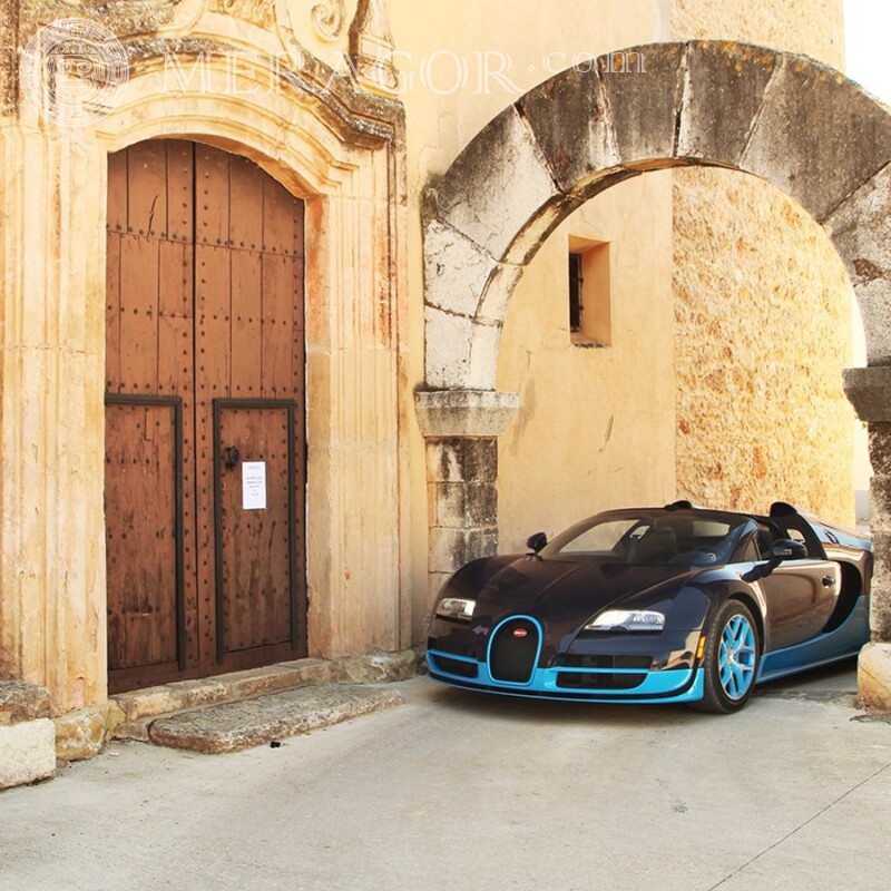 Машина Bugatti картинка для хлопця телеграм Автомобілі Транспорт