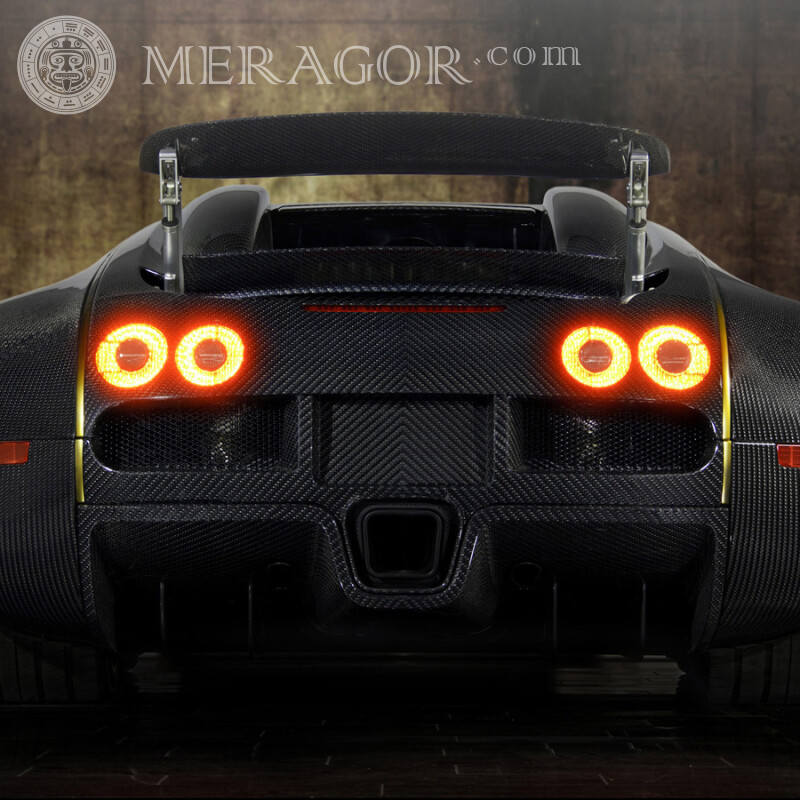 Завантажити фото Bugatti на аватар для хлопця Автомобілі Транспорт