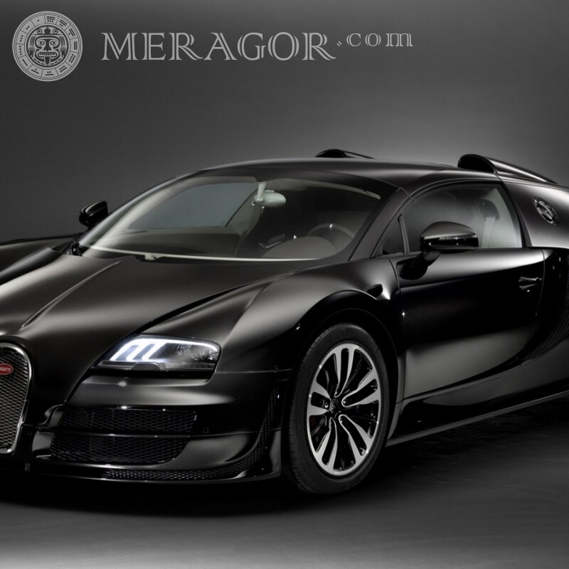 Картинка потужний Bugatti завантажити на аватарку для хлопця Автомобілі Транспорт