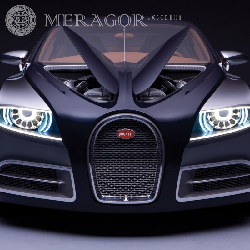 Bugatti завантажити фотку на аватар для хлопця 10 років Автомобілі Транспорт