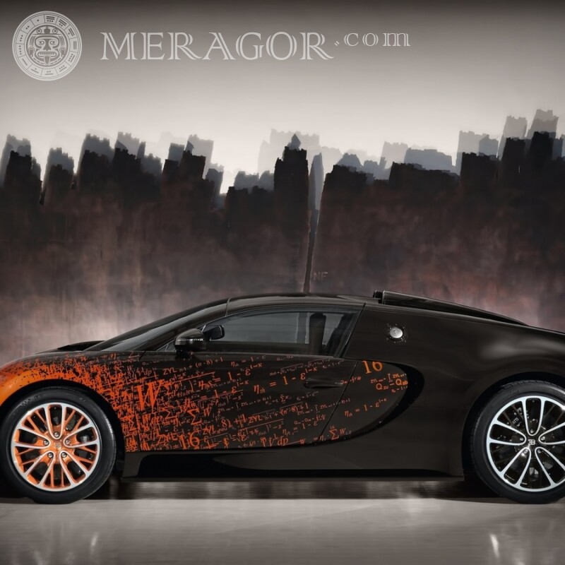 На аватарку скачать фотку Bugatti для парня Автомобили Транспорт