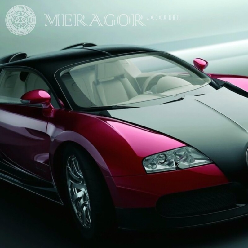 Laden Sie ein Foto eines mächtigen Bugatti für einen Mann auf Ihrem Profilbild herunter Autos Transport