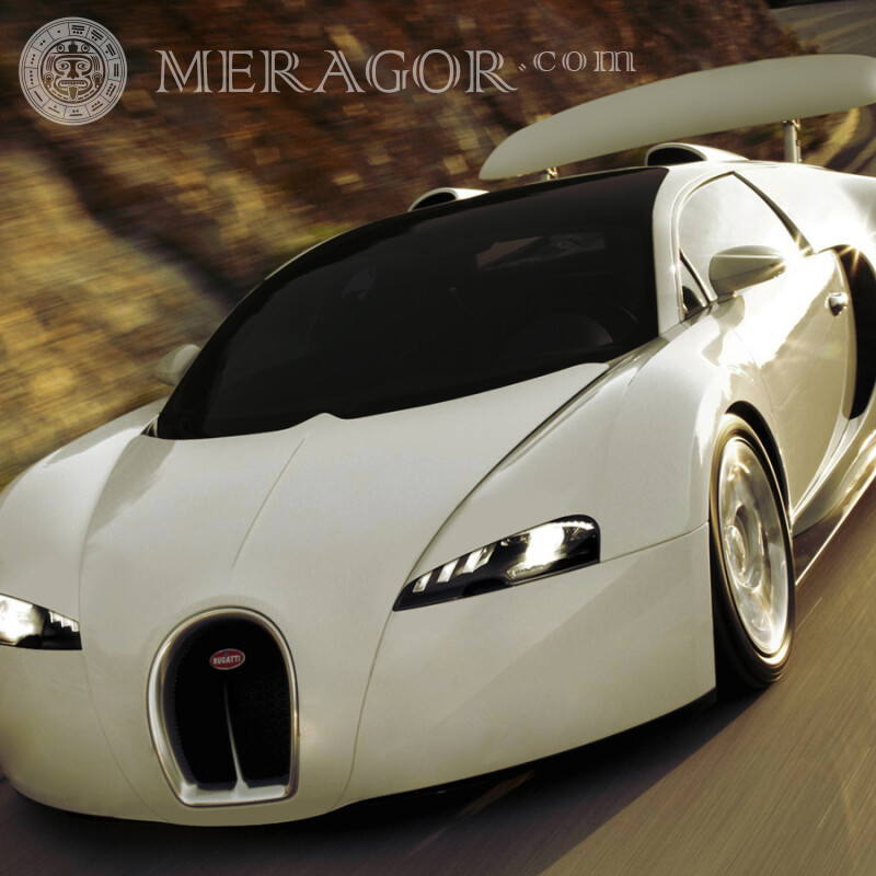 на аватар фотку Bugatti завантажити для хлопця Автомобілі Транспорт
