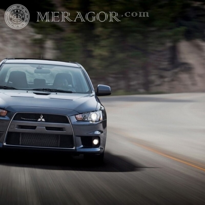 Baixe uma imagem Mitsubishi legal para sua imagem de perfil Carros Transporte