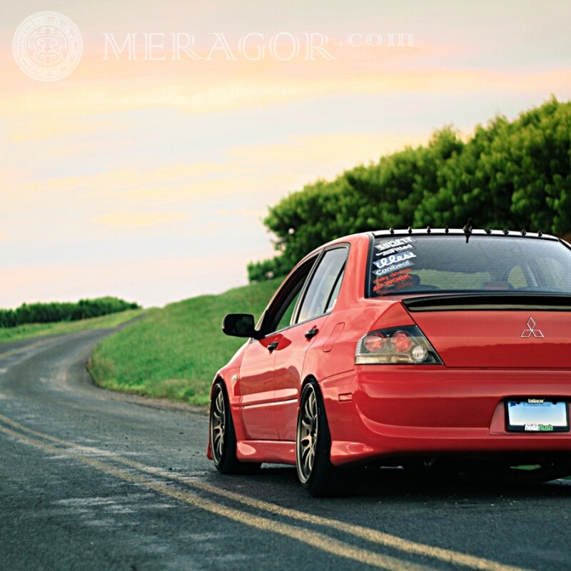 Baixe o avatar do carro Mitsubishi gratuitamente Carros Reds Transporte