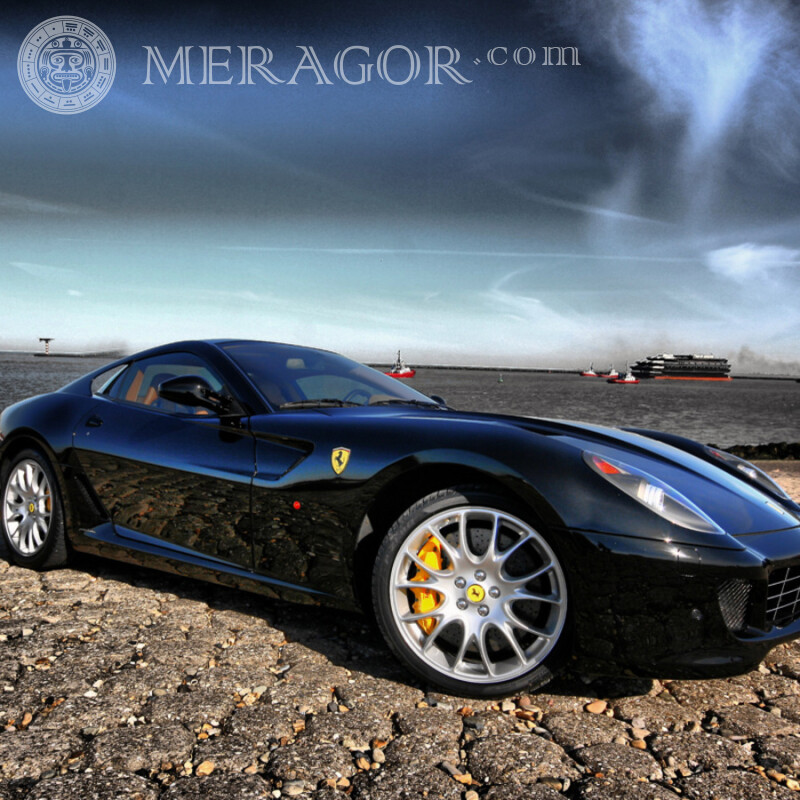Машина Ferrari фотография Автомобили Транспорт