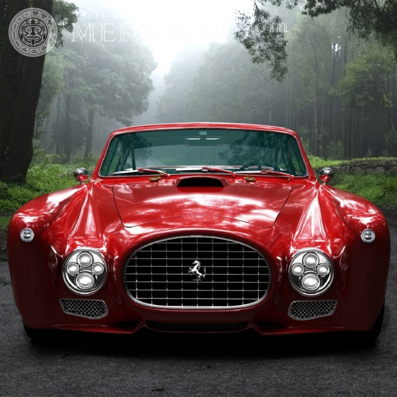 Baixe a foto rápida da Ferrari na sua foto de perfil Carros Reds Transporte