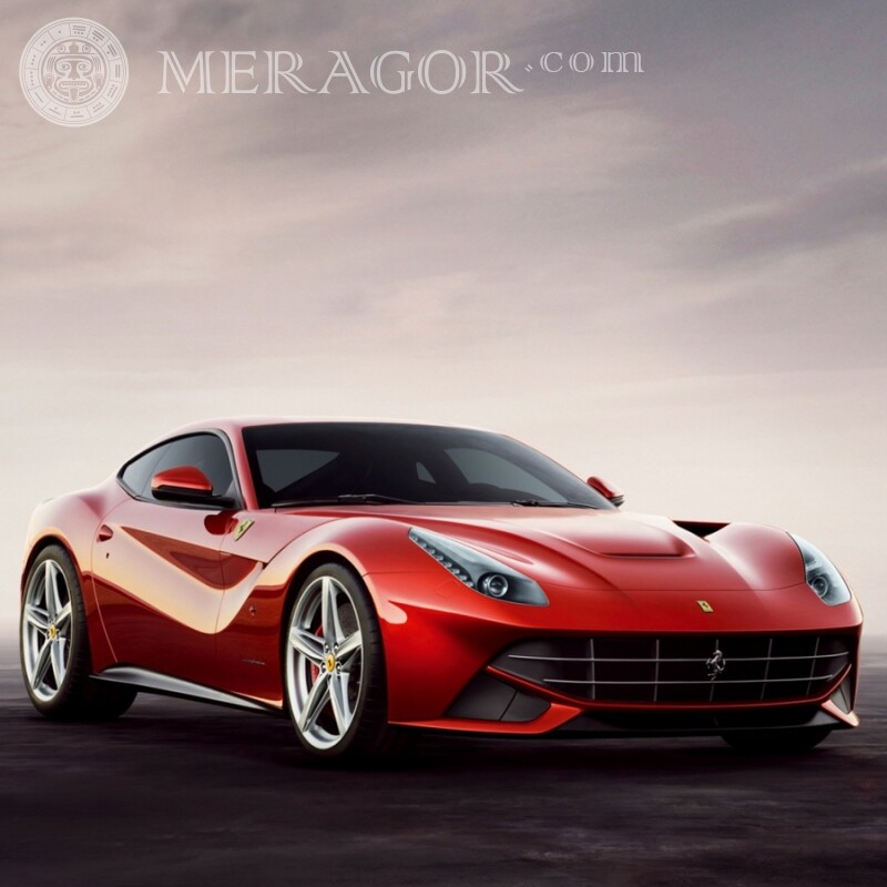 Ferrari скачать фото на аватарку Les voitures Rouges Transport