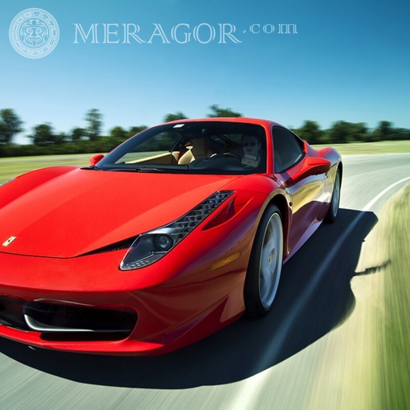 Descarga de imágenes de Ferrari Autos Rojos Transporte