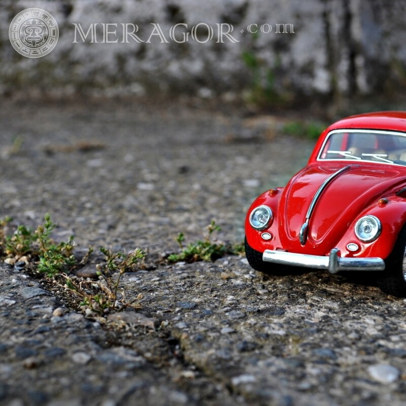 Cool avatar on YouTube cute red Volkswagen download photo Cars Transport