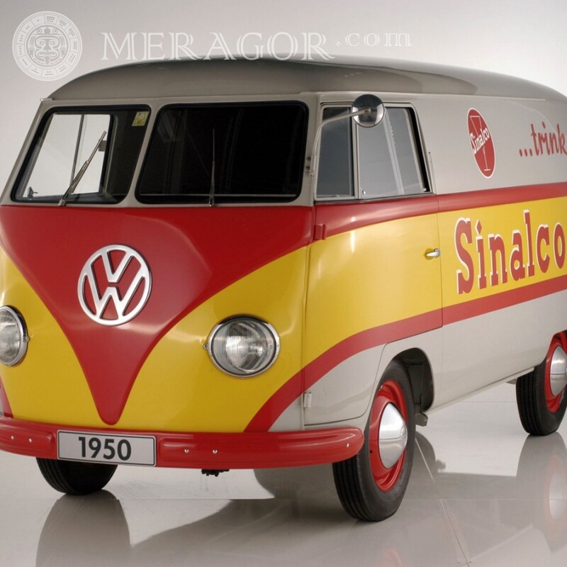 Avatar cool pour WatsApp Excellente photo de bus Volkswagen à télécharger Les voitures Transport