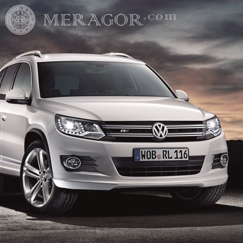 Крута аватарка для Ютуб розкішний Volkswagen завантажити фото Автомобілі Транспорт