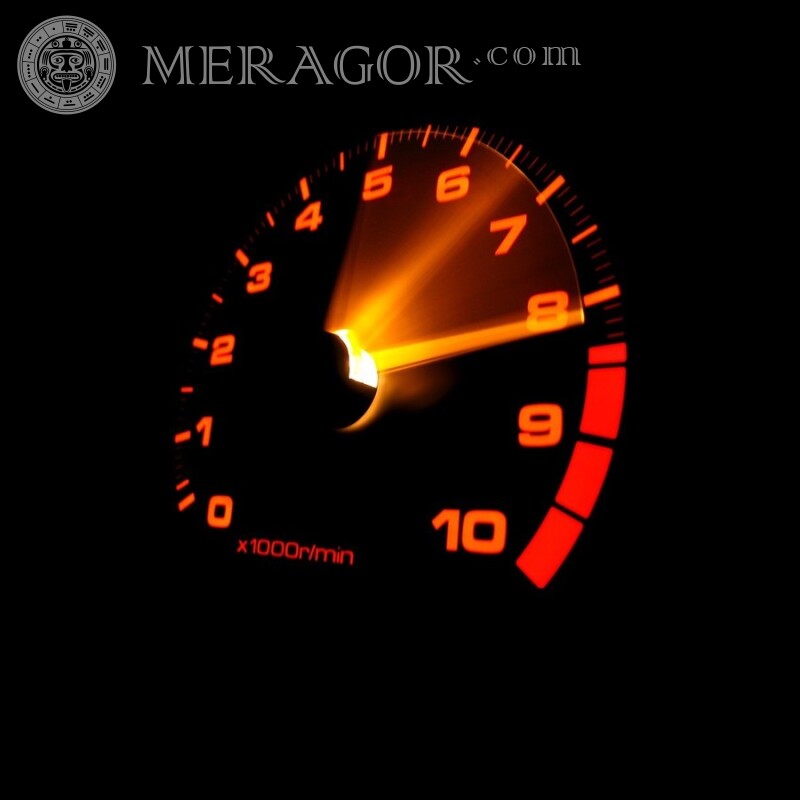 Download free photo of auto speedometer Cars Reds Black