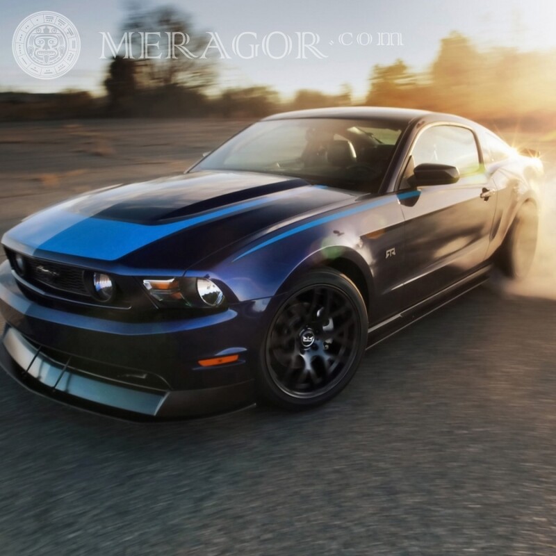 Poderoso Ford Mustang para baixar foto no avatar para cara Carros Transporte