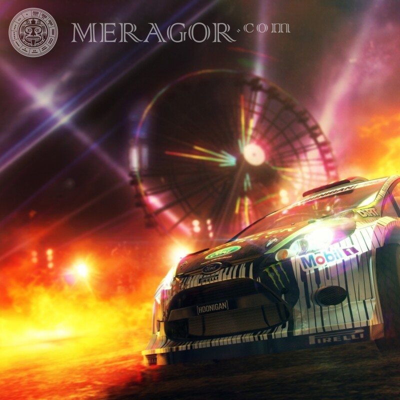 DiRT Rennwagen Avatar Bild kostenloser Download Alle Spiele Autos Rennen