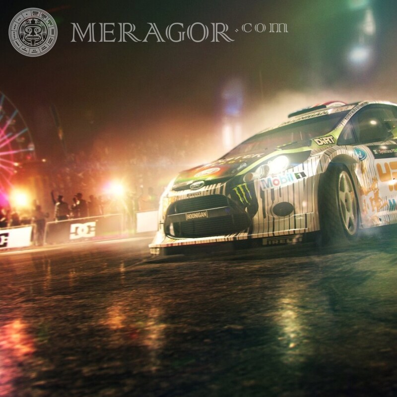 Картинка DiRT гоночне авто на аватарку скачати Всі ігри Автомобілі Гонки