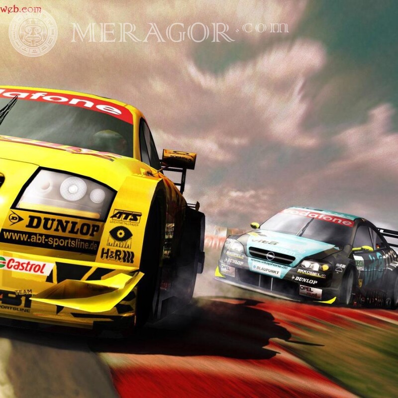 Картинка TOCA Race Driver авто на аватарку скачати Всі ігри Автомобілі Гонки
