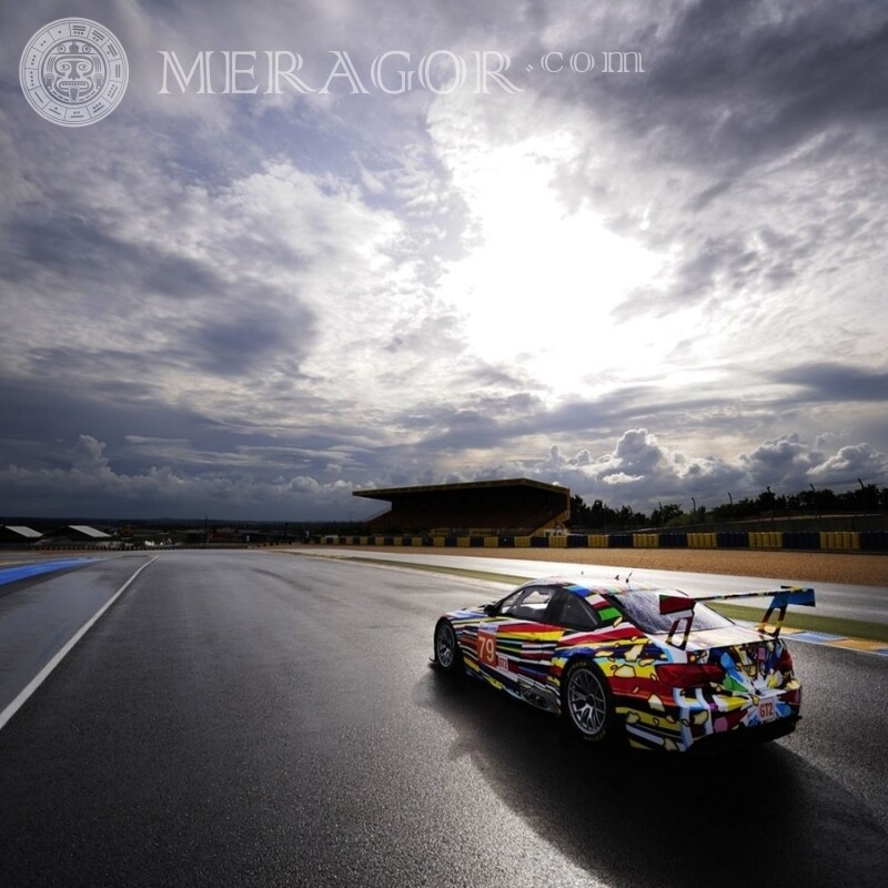 Замечательный гоночный автомобиль скачать фотографию на аватарку для стима Carrera Autos Transporte